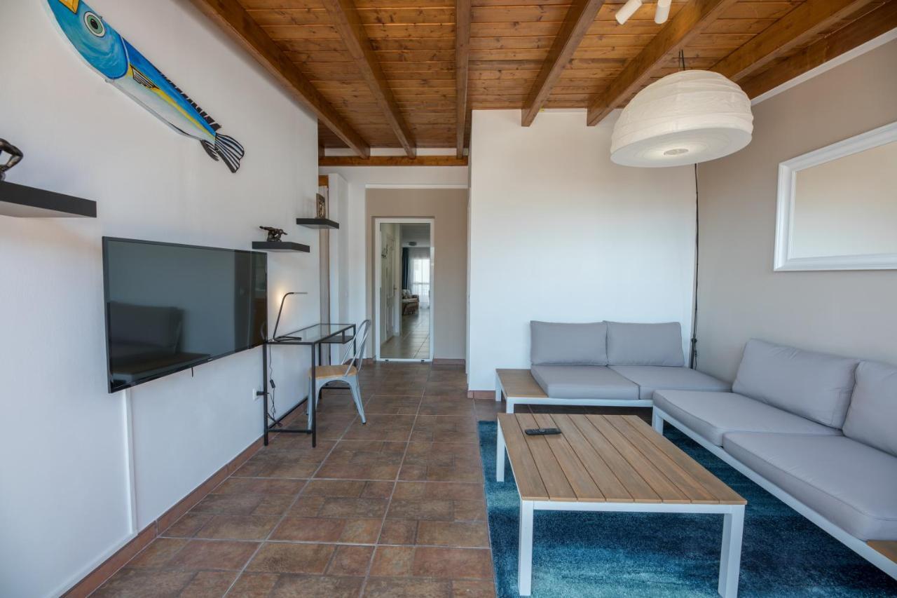 Attico Vista Oceano E Citta 3 2 Bagni Wifi Ac * Morro Jable